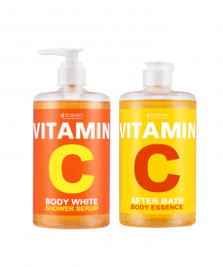 Beauty Buffet Scentio Vitamin C After Bath Body Essence & Shower Serum Set