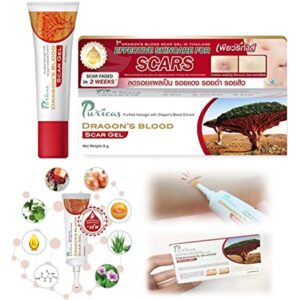 Puricas Dragon’s Blood Scar Gel 8g Concentrated Scar Care