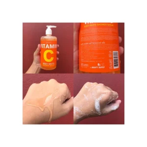 Beauty Buffet Scentio Vitamin C After Bath Body Essence & Shower Serum Set