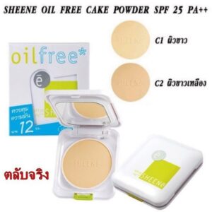 Sheene Oil Free Cake Powder SPF25 PA++ with Refill 8g x 2