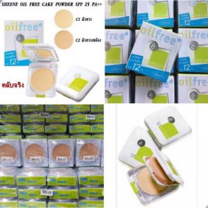Sheene Oil Free Cake Powder SPF25 PA++ with Refill 