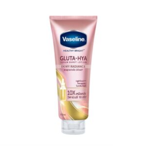 Vaseline Healthy Bright Gluta-Hya Serum Burst Lotion Pink Blue Gold 330ml variants