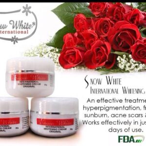 Snow White International Whitening Cream 30g for dark spots and uneven skin tone