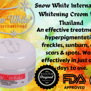 Snow White International Whitening Cream 30g for dark spots and uneven skin tone