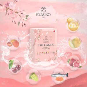 KUMIKO Collagen Tripeptide 10,000mg 15 Sachets Box