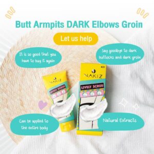 Nakiz Lively Scrub 100g Body Exfoliating Scrub