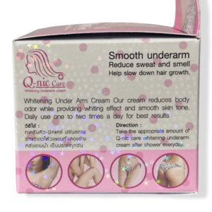 Q-nic Care Whitening Underarm Cream 15g deodorizing armpits care