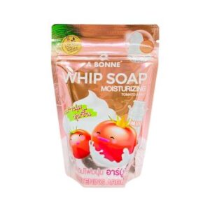 Abonne Whip Soap Moisturizing Tomato and Milk 100g Whipped Foam Soap