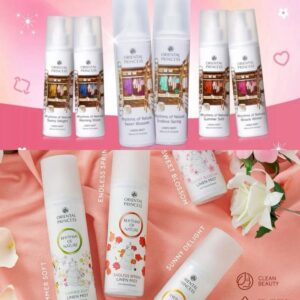 Oriental Princess Rhythms Of Nature Linen Mist 250ml Fabric Freshener