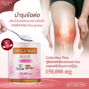 Wisamin Colla Max Plus Collagen Type II Dipeptide Powder 150g
