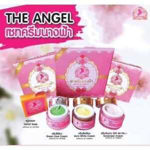 The Angel Cream Set 4 step acne brightening skincare system