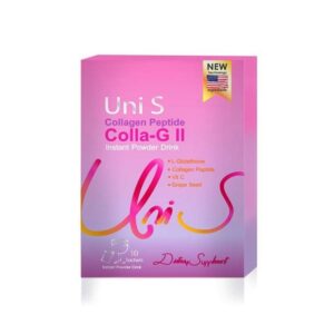 Uni S Collagen Peptide Colla-G II Instant Powder Drink 10 Sachets