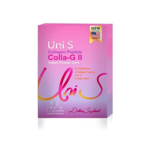 Uni S Collagen Peptide Colla-G ll Instant Powder Drink