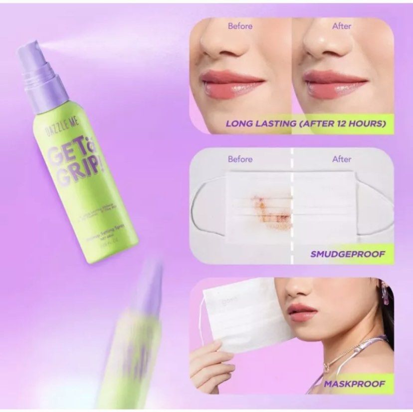 Dazzle Me Get a Grip Makeup Setting Spray 60ml