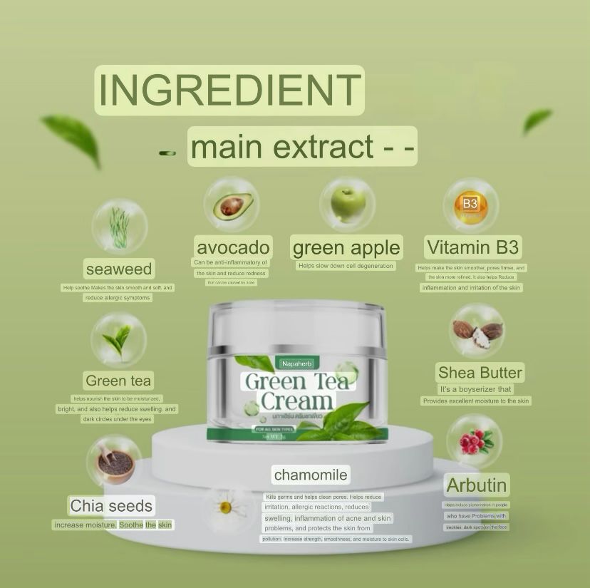 Naphaherb Green Tea Cream