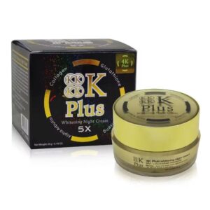 4K Plus Whitening Cream Day and Night 20g SPF15 PA+++ Brightening Skincare