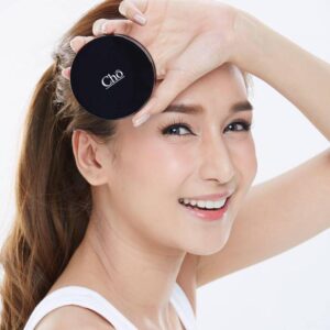 Cho Brightening Powder 12g Compact with Puff