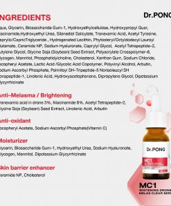 Dr. Pong MC1 Whitening Drone Melas Clear Serum