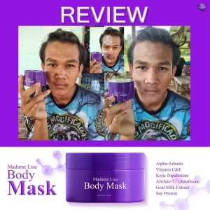 Madame Lisa White Plus Mask