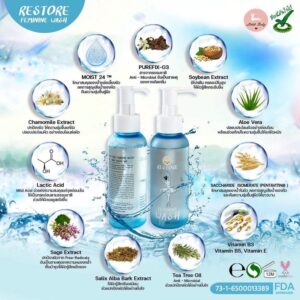 Little Baby Restore Feminine Wash 100ml Gentle Intimate Cleansing Gel