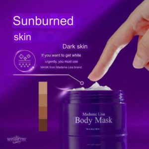 Madame Lisa White Plus Mask 80g and 800g Detox Face Mask