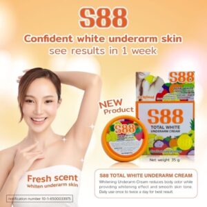S88 Total White Underarm Cream 35g skin armpits conditioning care
