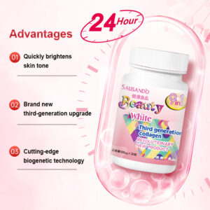 Sausando Beauty White Third Generation Collagen CTP Capsules 20 Capsules