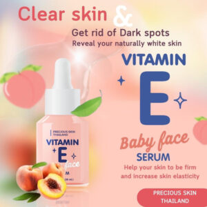 Precious Skin Thailand Vitamin E Baby Face Serum 30ml