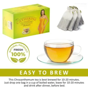 Catherine Herbal Infusion Tea 32 Sachets Chrysanthemum Blend
