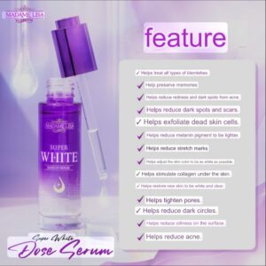 Madame Lisa Super White Dose Serum 30ml Whitening Concentrate