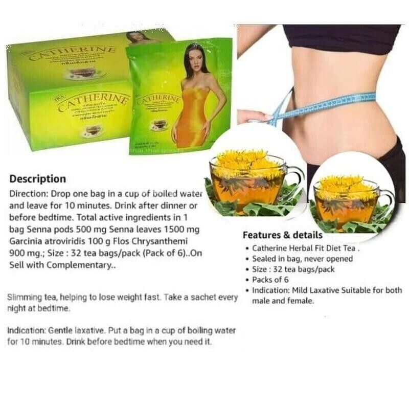 Catherine Herbal Infusion Tea 32 Sachets | Worldwide Shipping