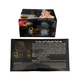 Q-nic Care Whitening Night Cream 15g Brightening Night Facial Cream
