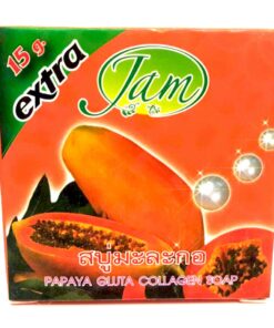 Jam Papaya Gluta Collagen Soap 