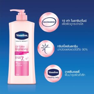 Vaseline Healthy Bright UV Extra Brightening Gluta Ceramide Lotion 490ml