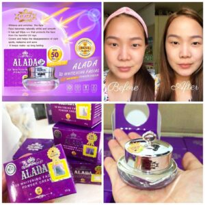 ALADA 3D Whitening Face Powder Cream SPF50 PA+++ 10g Natural Bright Skin Anti Dark Spot