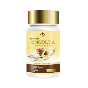 Zincolta 30 softgels collagen zinc dietary supplement