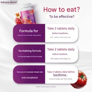 Sabiana 20 capsules herbal supplement for women