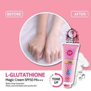 Cathy Doll L-Glutathione Magic Cream SPF50 PA+++ water drop sunscreen cream