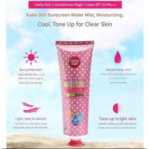 Cathy Doll L-Glutathione Magic Cream SPF50 PA+++ water drop sunscreen cream