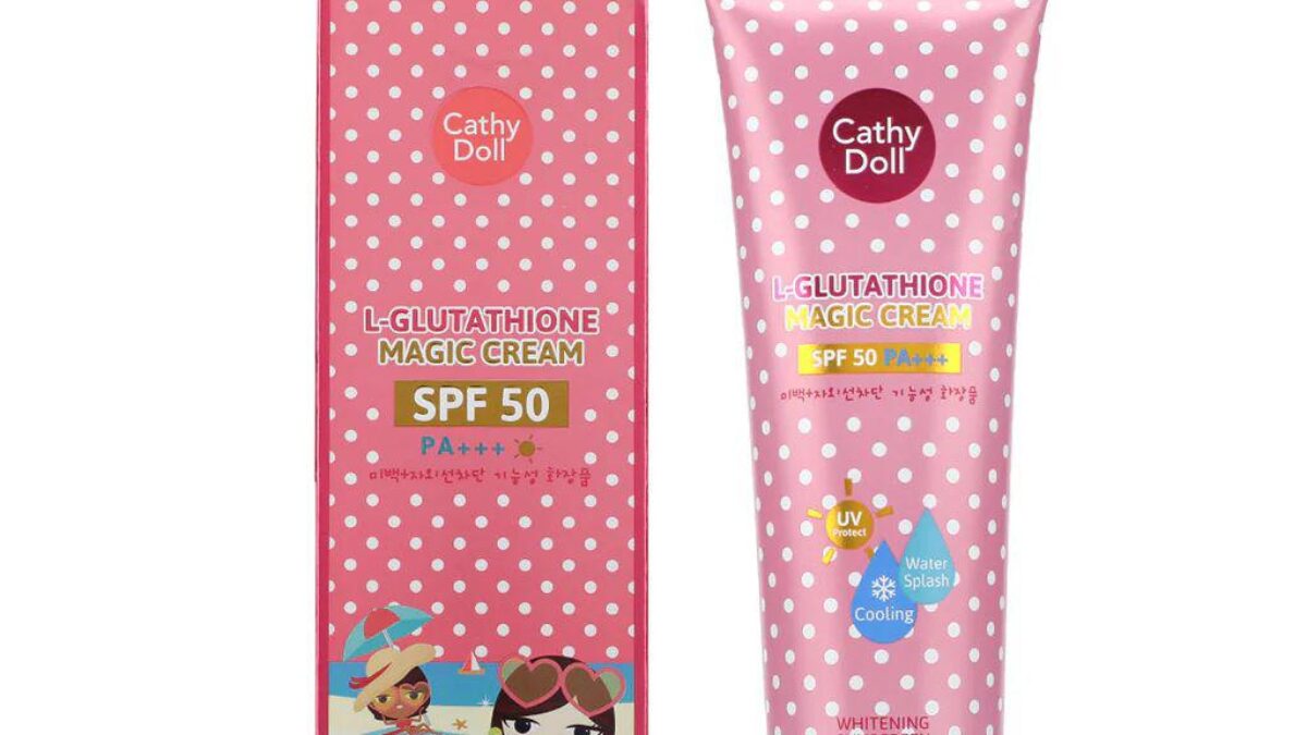 glutathione graphene oxide Cathy Doll L-Glutathione Magic Cream SPF50 PA+++ 60ml / 138ml