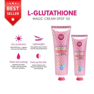 Cathy Doll L-Glutathione Magic Cream SPF50 PA+++ water drop sunscreen cream