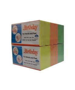 Birthday Foot Scrub Foam 12pcs