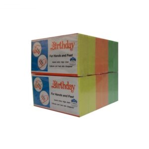 Birthday Foot Scrub Foam 12 pieces random color heel and foot scrubber