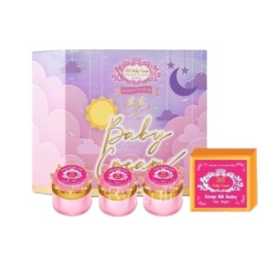 BB Baby Cream Set complete facial skincare set with soap and SPF 60 cream