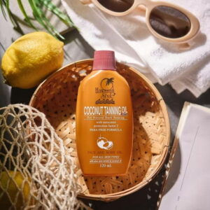 Hawaiian Style Coconut Tanning Oil SPF2 and Tanning Lotion SPF4 100ml tanning products