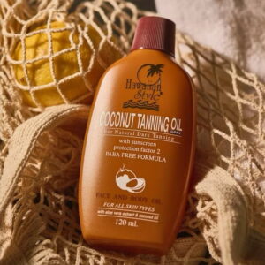 Hawaiian Style Coconut Tanning Oil SPF2 and Tanning Lotion SPF4 100ml tanning products