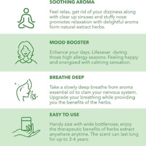 Hong Thai Herbal Inhaler 5g and 10g with camphor eucalyptus and menthol essential oils