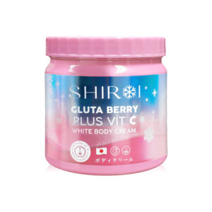 Shiroi Gluta Berry Plus Vit C White Body Cream 500g body cream container