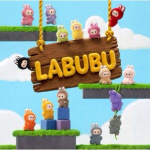 Labubu The Monsters Pin For Love collectible pin box 14 pieces