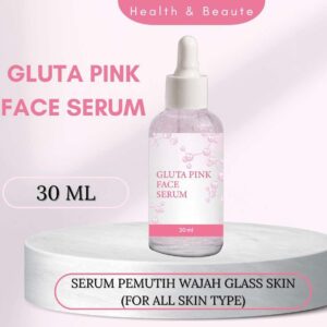 Gluta Pink Face Serum AMI56 Glass Skin 30ml brightening facial serum bottle
